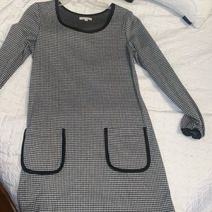 Max studio houndstooth dress! MIDI! Size small